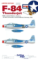 Cutting Edge CED48108 - F-84 Thunderjet