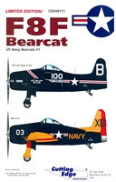 Cutting Edge CED48111 - F8F Bearcat (US Navy Bearcats #1)