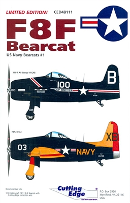 Cutting Edge CED48111 - F8F Bearcat (US Navy Bearcats #1)