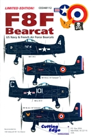 Cutting Edge CED48112 - F8F Bearcat (US Navy & French Air Force Bearcats)