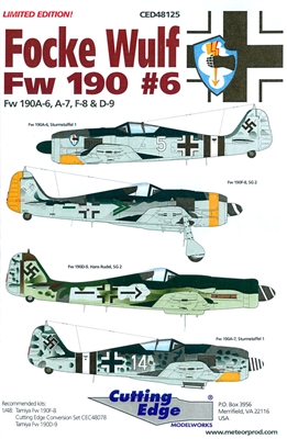 Cutting Edge CED48125 - Focke Wulf Fw 190 #6