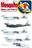 Cutting Edge CED48136 - Mosquito Nose Art, Part 2