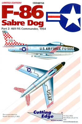 Cutting Edge CED48154 - F-86 Sabre Dog, Part 2