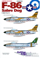 Cutting Edge CED48158 - F-86 Sabre Dog, F-86D Part 5