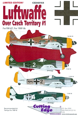 Cutting Edge CED48164 - Luftwaffe Over Czech Territory #1