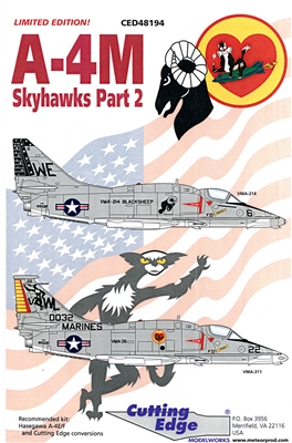 Cutting Edge CED48194 - A-4M Skyhawks, Part 2