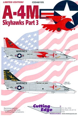 Cutting Edge CED48195 - A-4M Skyhawks, Part 3