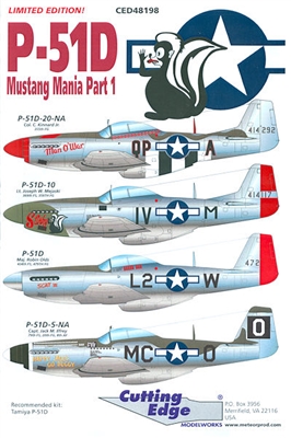 Cutting Edge CED48198 - P-51D Mustang Mania, Part 1