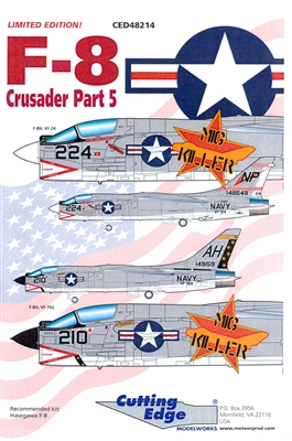 Cutting Edge CED48214 - F-8 Crusader, Part 5