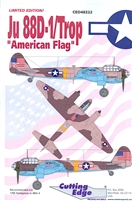 Cutting Edge CED48222 - Ju 88D-1/Trop "American Flag"