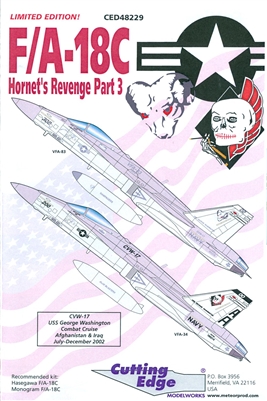 Cutting Edge CED48229 - F/A-18C Hornet's Revenge, Part 3