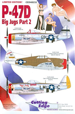Cutting Edge CED48232 - P-47D Big Jugs, Part 2