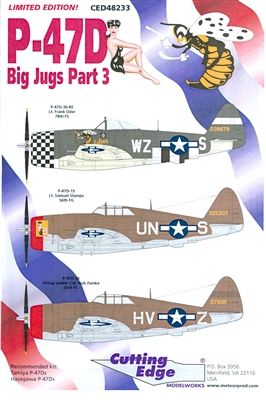 Cutting Edge CED48233 - P-47D Big Jugs, Part 3