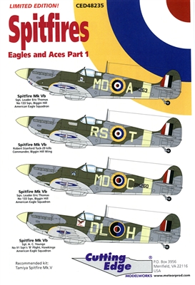 Cutting Edge CED48235 - Spitfires:  Eagles and Aces, Part 1
