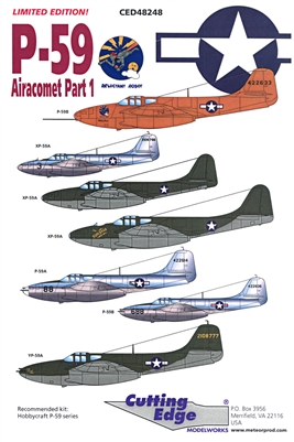 Cutting Edge CED48248 - P-59 Airacomet, Part 1