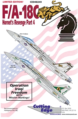 Cutting Edge CED48249 - F/A-18C Hornet's Revenge, Part 4