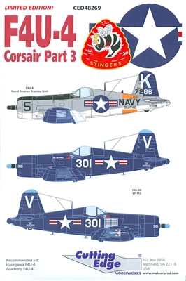 Cutting Edge CED48269 - F4U-4 Corsair, Part 3