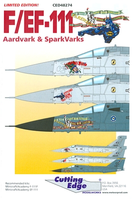 Cutting Edge CED48274 - F/EF-111 Aardvark & SparkVarks