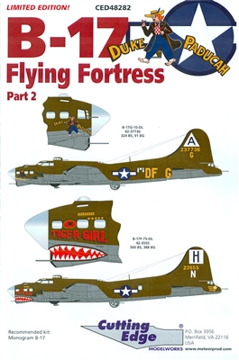 Cutting Edge CED48282 - B-17 Flying Fortress, Part 2