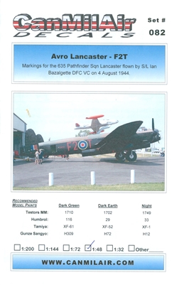 CanMilAir 082 - Avro Lancaster - F2T