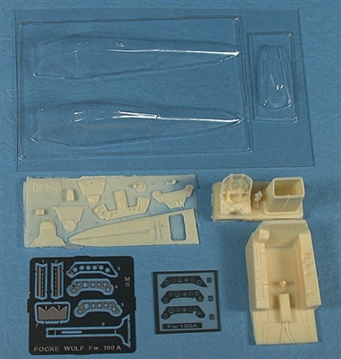 CMK 4028 - Fw 190 A3/A4 Interior Set (for Tamiya kits)