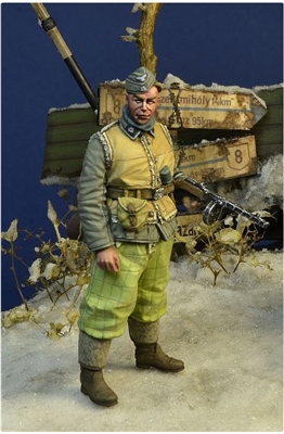 D-Day 35181 - Waffen SS Soldier 1, Hungary, Winter 1945
