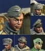 D-Day 35189 - Waffen SS Head Set 1 (6 heads)