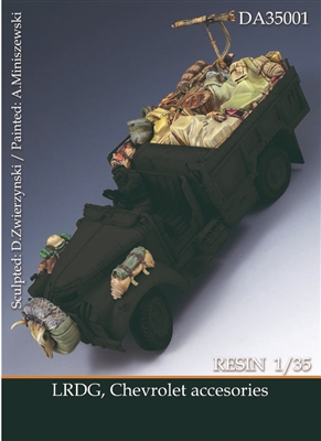 Darius Miniatures DA35001 - LRDG Chevrolet Accessories