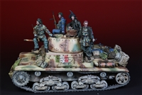 Darius Miniatures F35021 - Italian Crew, Figure & Accessories M13/40, WW2