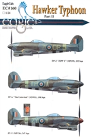 EagleCals EC#24-160 - Hawker Typhoon, Part II