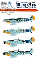 EagleCals EC#32-038 - Messerschmitt Bf 109 G-6s (JG 54 and JG 51)