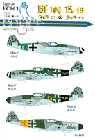 EagleCals EC#32-063 - Bf 109 K-4s (JG 27 & JG 53)