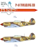 EagleCals EC#32-071 - P-40 Tomahawk IIB