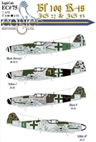 EagleCals EC#32-075 - Bf 109 K-4s (JG 27 & JG 53)