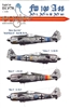 EagleCals EC#32-078 - Fw 190 A-8s (JG 5, JG 54 & JG 301)