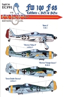 EagleCals EC#32-091 - Fw 190 F-8s (Luftlotte 4, SG 2 & SG 10)