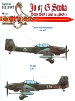 EagleCals EC#32-097 - Ju 87 G Stuka (Stab SG 2 and 10./SG 2)