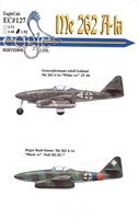 EagleCals EC#32-127 - Me 262 A-1a (Adolf Galland...)