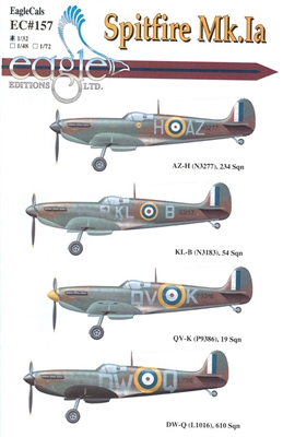 EagleCals EC#32-157 - Spitfire Mk Ia