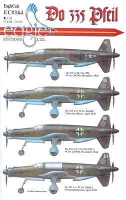 EagleCals EC#32-164 - Do 335 Pfeil