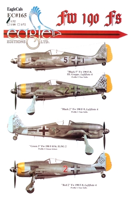EagleCals EC#32-165 - Fw 190 Fs