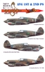 EagleCals EC#32-176 - P-40s of the AVG 1st & 2nd Pursuit Squadron