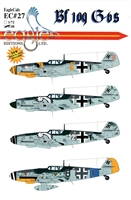 EagleCals EC#48-027 - Bf 109 G-6s