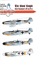 EagleCals EC#48-036 - The Blond Knight, Erich Hartmann's Bf 109 G-6s