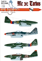 EagleCals EC#48-044 - Me 262 Turbos