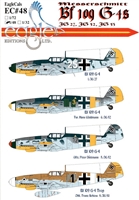 EagleCals EC#48-048 - Messerschmitt Bf 109 G-4s (JG 27, JG 52, JG 53)