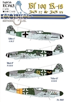 EagleCals EC#48-063 - Bf 109 K-4s (JG 27 & JG 53)