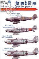 EagleCals EC#48-090 - Fw 190s & Bf 109s, JG 300, Part 3