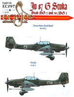 EagleCals EC#48-097 - Ju 87 G Stuka (Stab SG 2 and 10./ SG2)