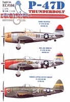 EagleCals EC#48-104 - P-47D Thunderbolt (Chief Seattle...)